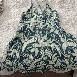 Rip Curl tropical print dress